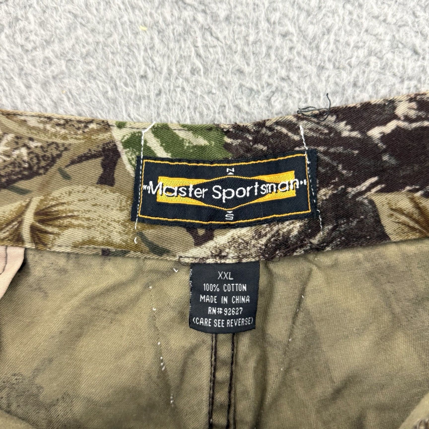 Vintage VINTAGE Master Sportsman Pants Mens 40x25 Camouflage 90s Foliage Hunting Capri Size US 40 / EU 56 - 5 Thumbnail