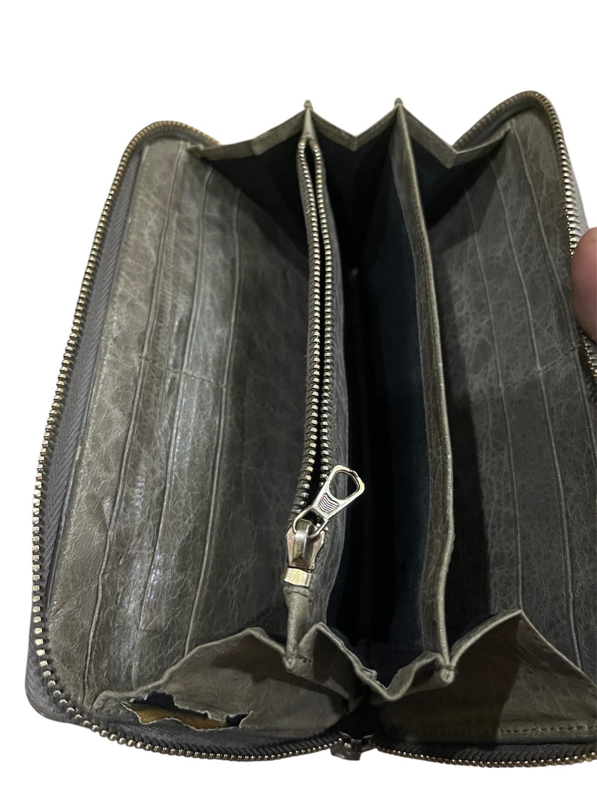 Balenciaga BALENCIAGA CITY CONTINENTAL LEATHER LONG WALLET Size ONE SIZE - 17 Thumbnail