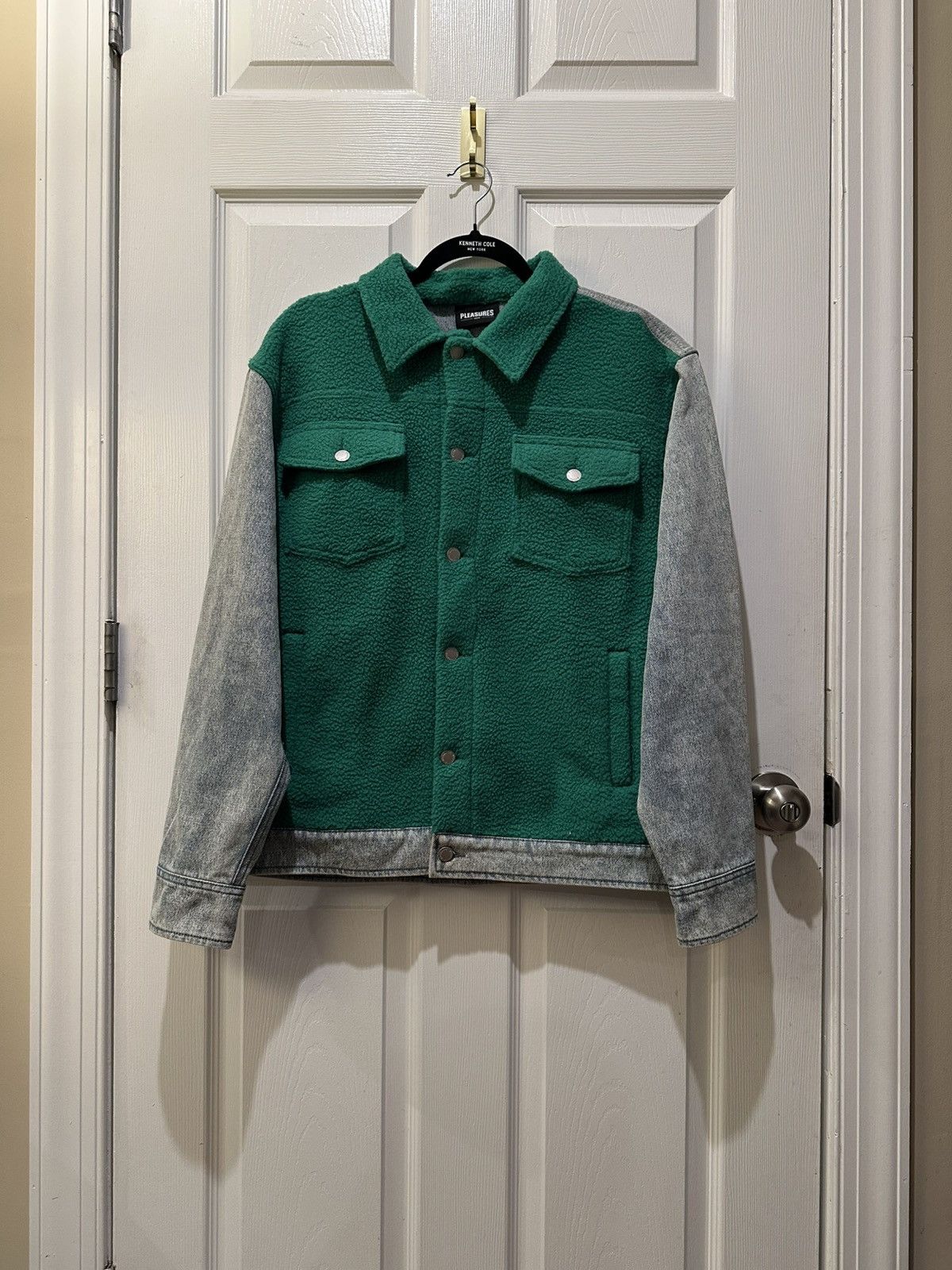 Pleasures Pleasures Fried Trucker Jacket Size US M / EU 48-50 / 2 - 1 Thumbnail