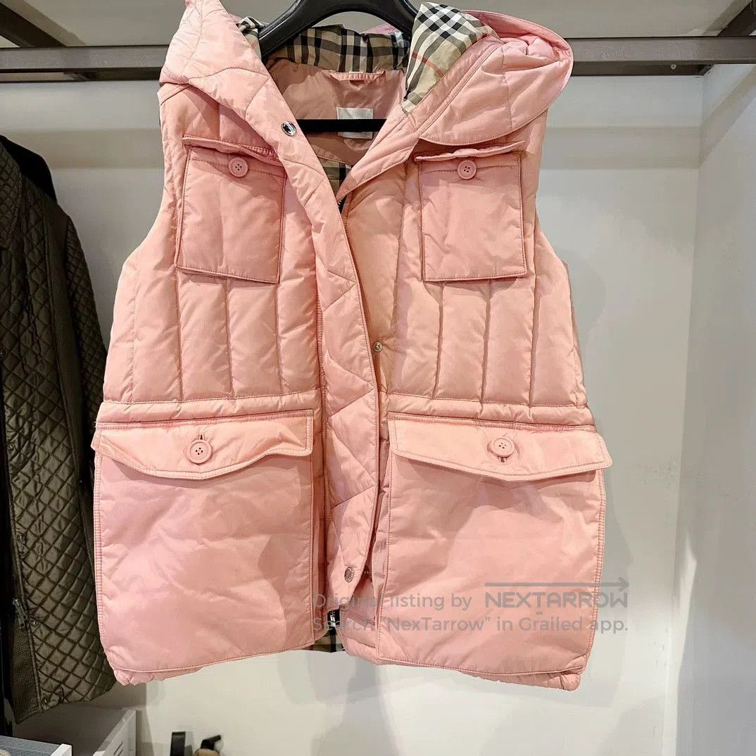 Burberry Burberry Pink Down Vest 14Y. Size US XS / EU 42 / 0 - 3 Thumbnail