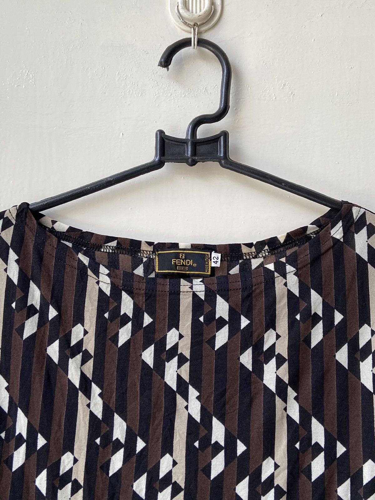 Fendi FENDI Motive Midi Dress Size S / US 4 / IT 40 - 19 Thumbnail
