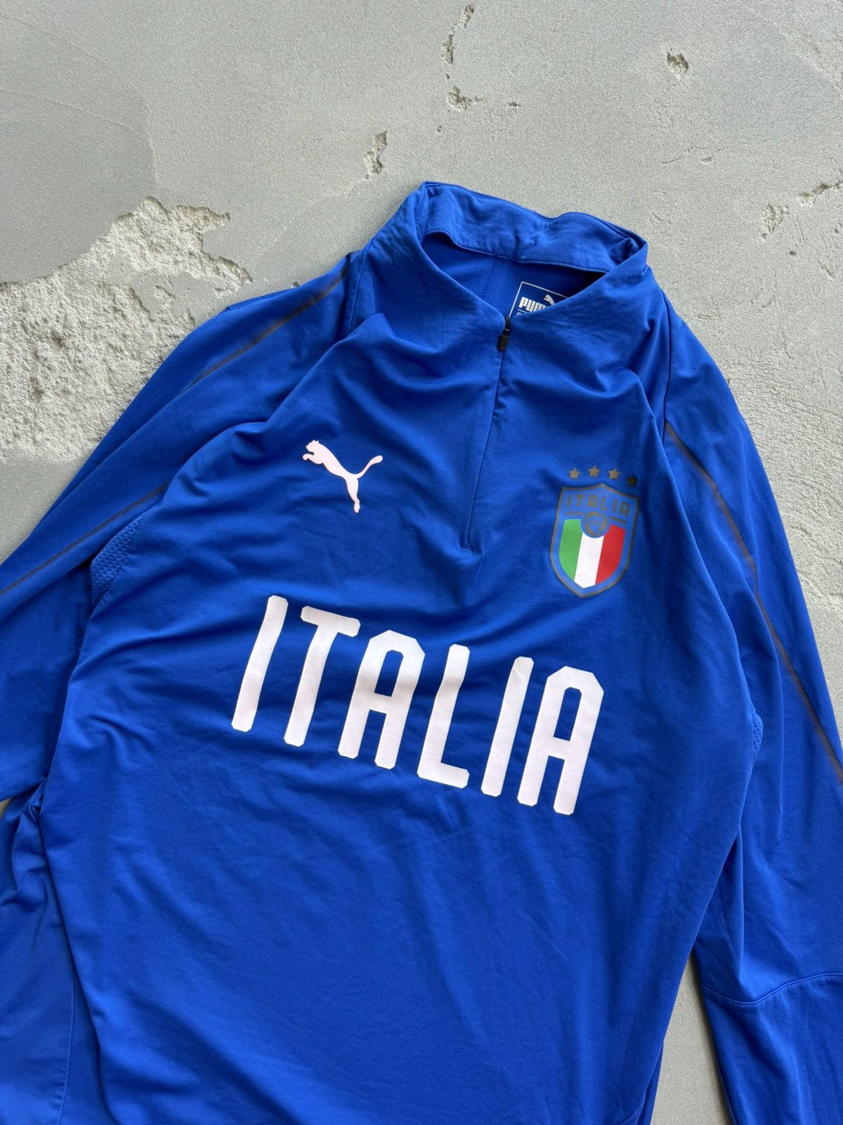 Puma × Vintage 90s Puma Italia Vintage Track Suit Shorts + Jacket Size US L / EU 52-54 / 3 - 4 Thumbnail
