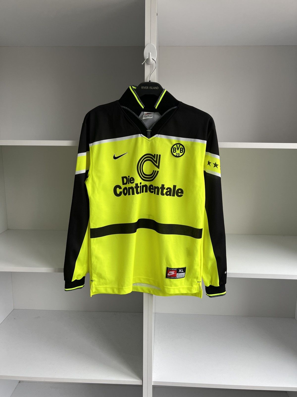 Nike Borussia Dortmund Longsleeve 97/98 Away Jersey