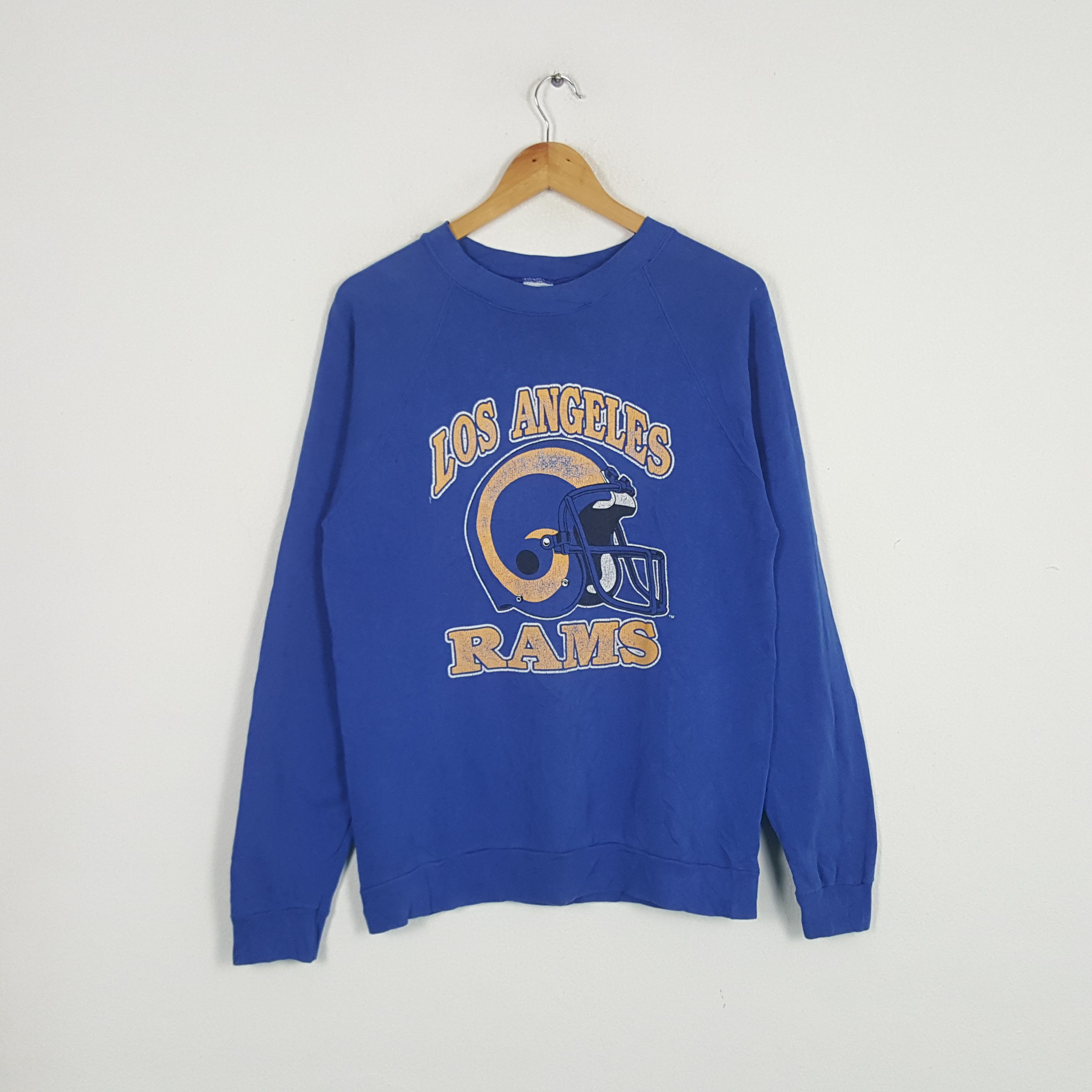 NFL × Vintage Vintage 90's Los Angeles Rams American NFL Sweatshirt Size US S / EU 44-46 / 1 - 1 Thumbnail