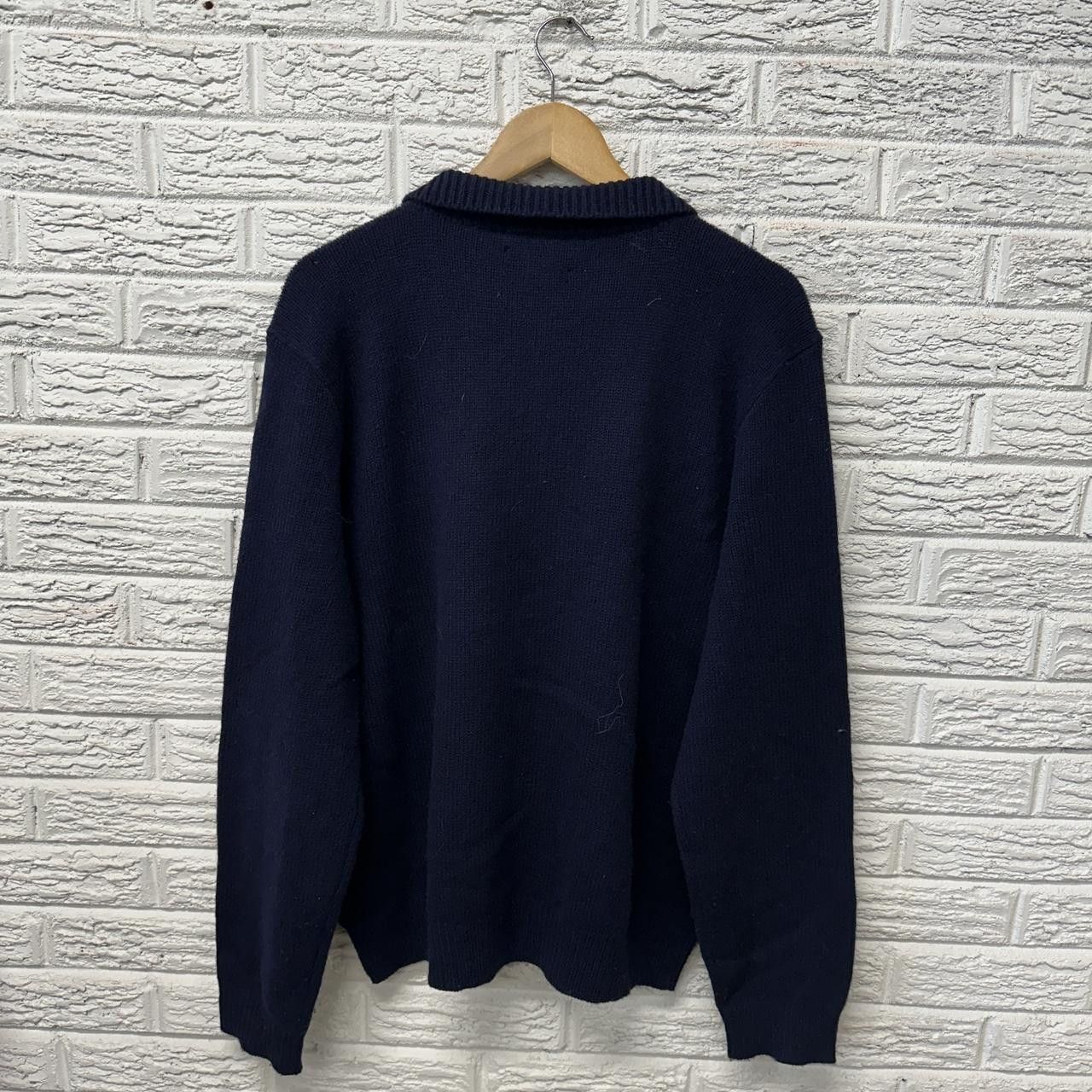 Polo Ralph Lauren Polo Ralph Lauren 100% Lambs Wool 1/4 Pullover Jacket XL Size US XL / EU 56 / 4 - 3 Thumbnail
