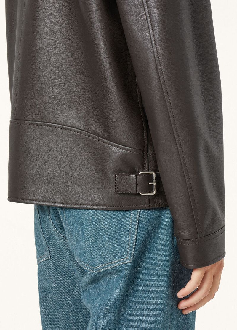 Loro Piana o1w1db10226 FAP2185 Gail Blouson Jacket in Brown Size US XL / EU 56 / 4 - 3 Thumbnail