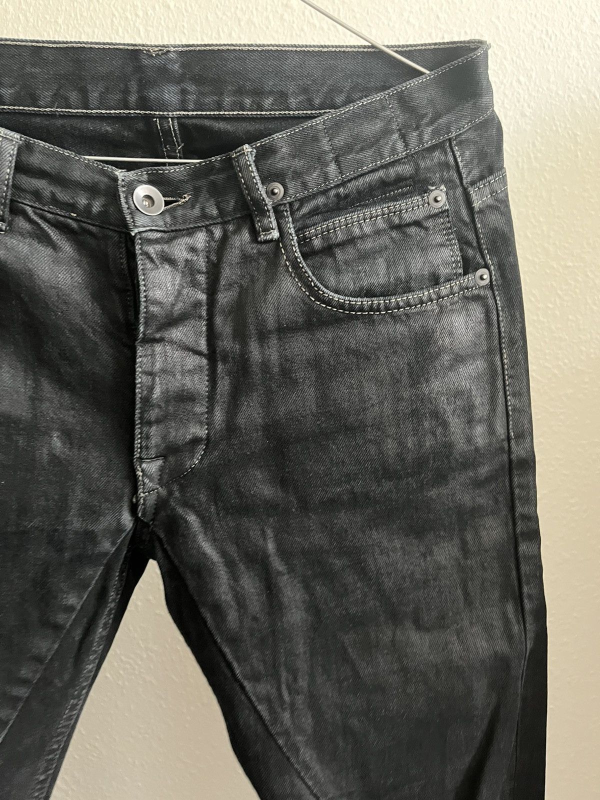 Rick Owens Rick Owens Waxed Detroit Size US 28 / EU 44 - 3 Thumbnail