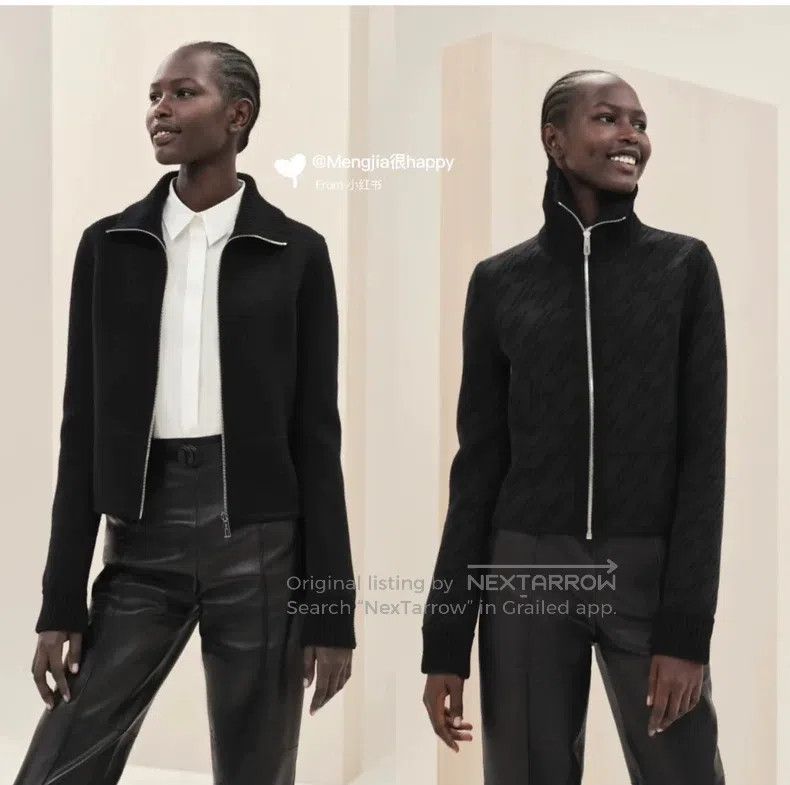 Hermes Hermes Barn Style Reversible Short Wool Jacket Size XS / US 0-2 / IT 36-38 - 1 Thumbnail