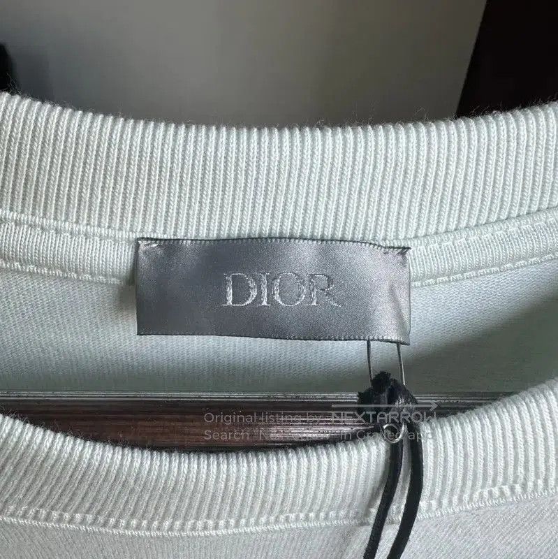 Dior Dior Men's Green Cotton T-Shirt for Spring . Size US L / EU 52-54 / 3 - 3 Thumbnail