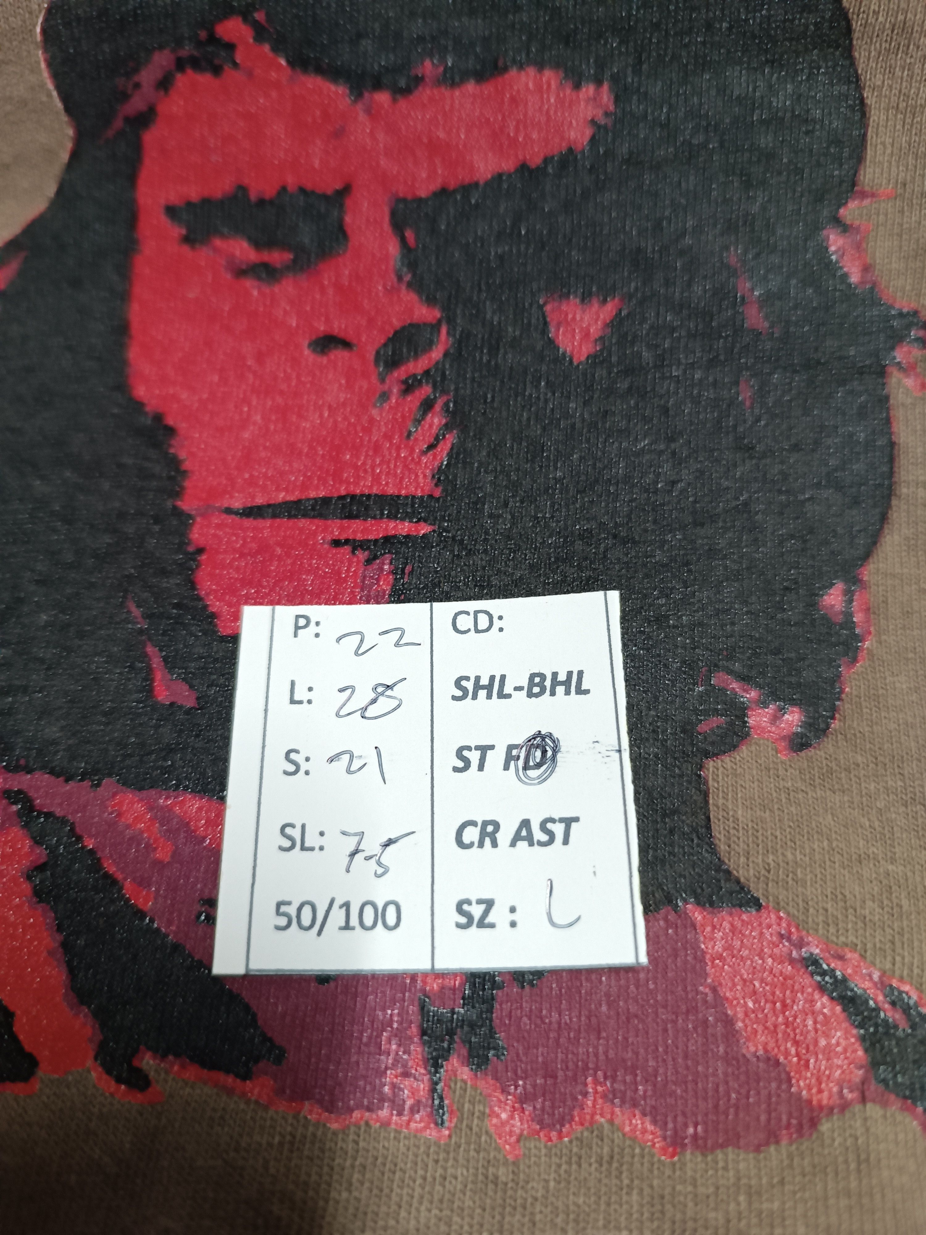 SSUR THRASHED FADED VINTAGE 90'S SSUR X CHE GUEVARA X P.O.T.APES Size US L / EU 52-54 / 3 - 15 Thumbnail