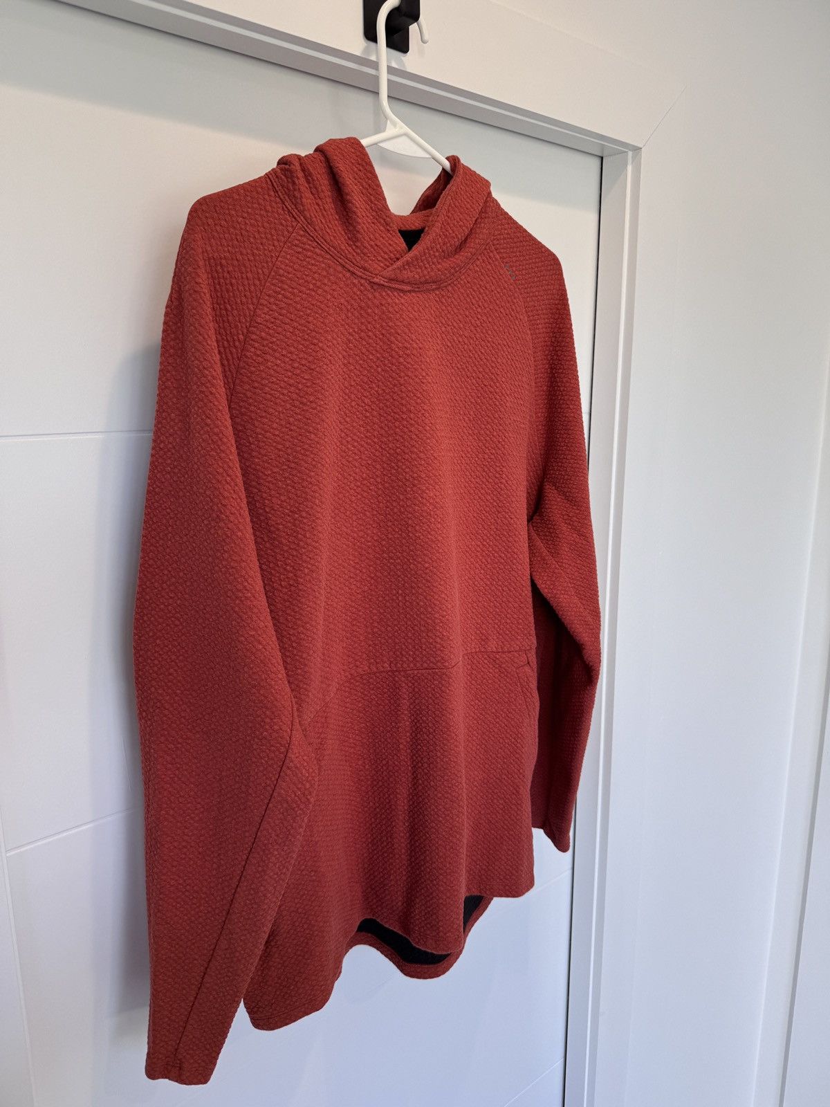Lululemon Lululemon Mens At Ease Burnt Orange Hoodie Size XL Size US XL / EU 56 / 4 - 2 Thumbnail
