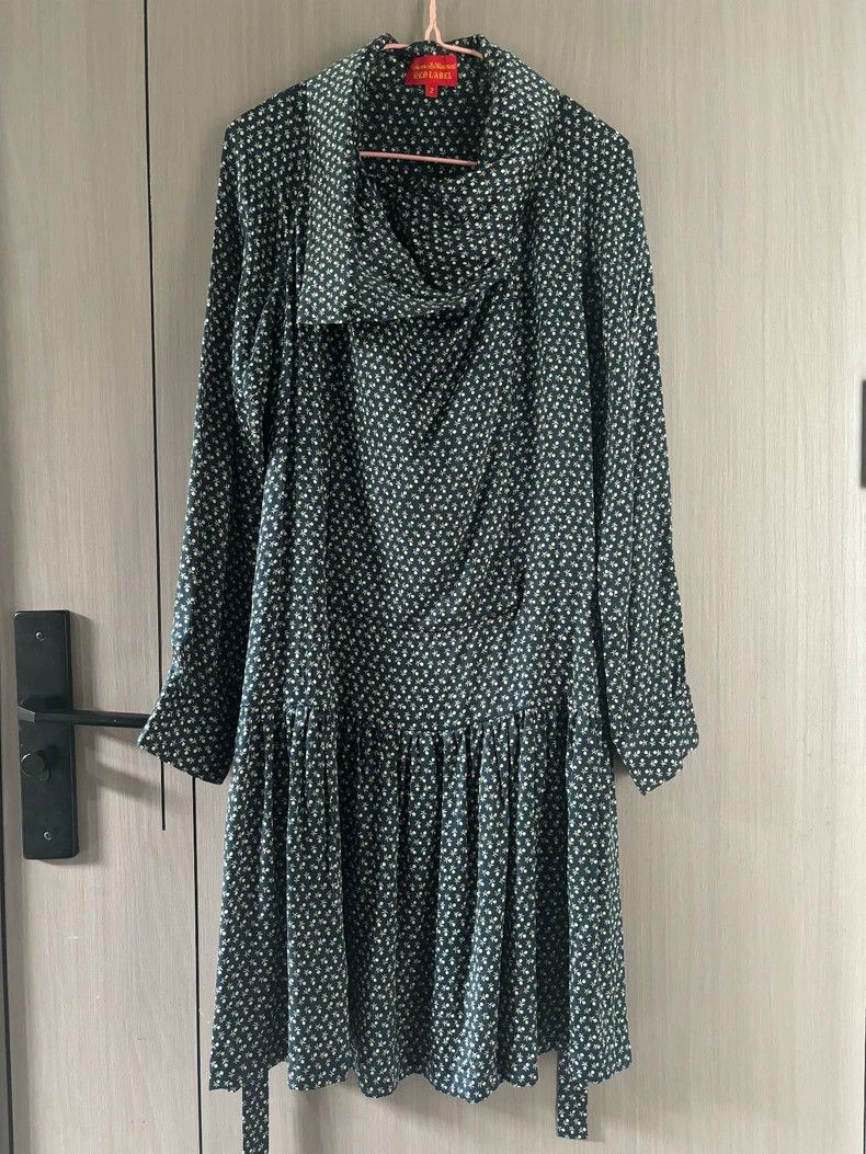 Vivienne Westwood Vivienne Westwood 100% silk floral front lapel dress Size S / US 4 / IT 40 - 1 Thumbnail