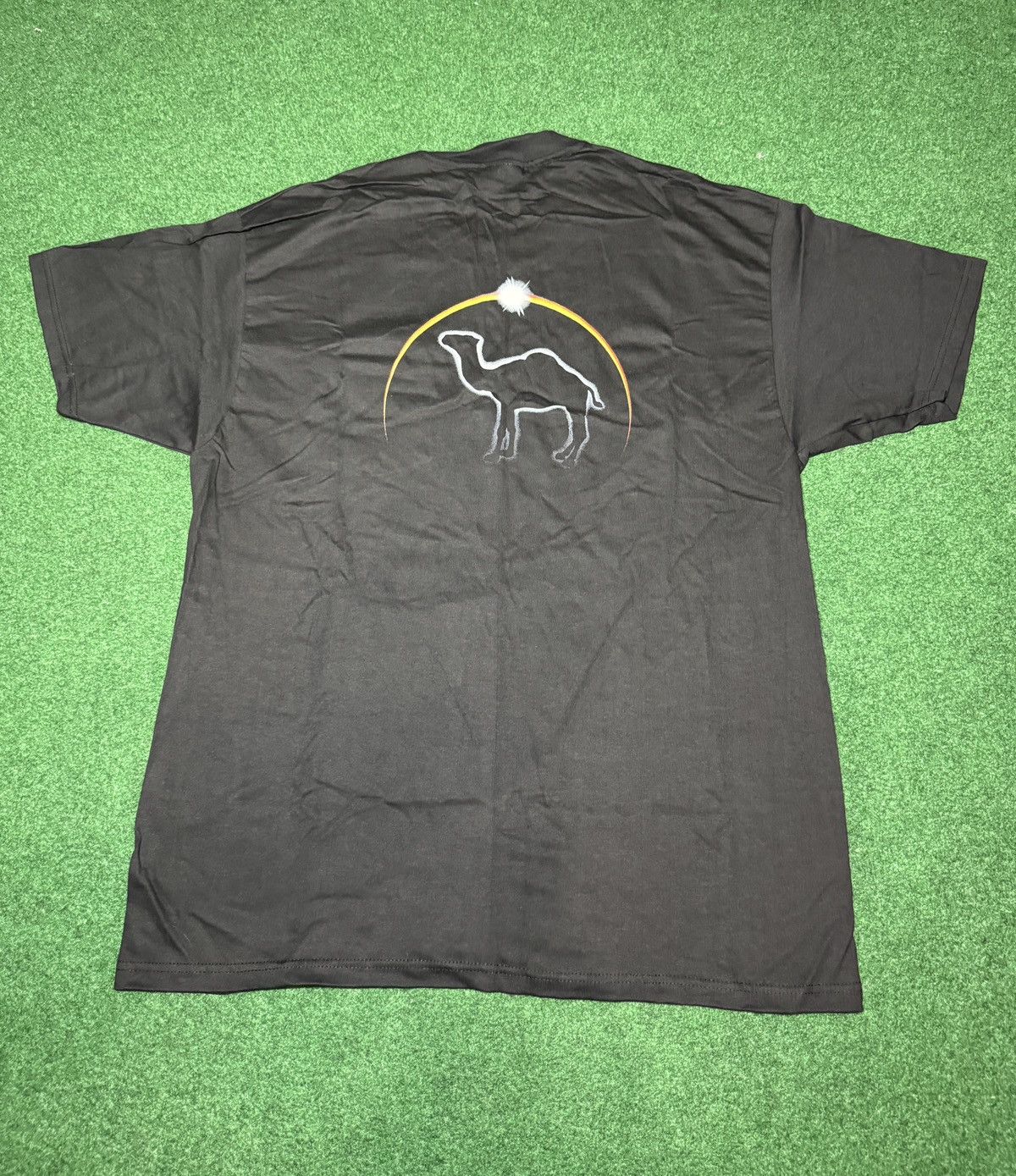Camel Vintage 90s Camel Cigarettes New In Box Black Pocket T Shirt Size US XL / EU 56 / 4 - 3 Thumbnail