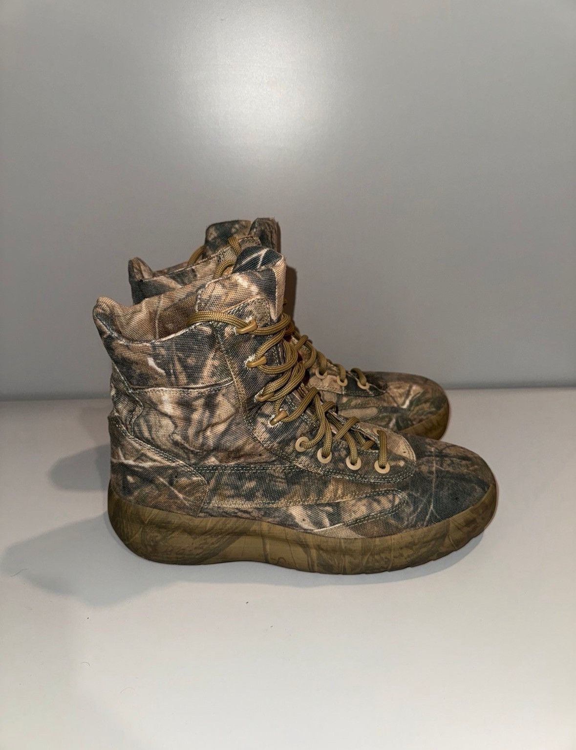 Yeezy Yeezy season 5 camouflage boots Size US 11.5 / EU 44-45 - 2 Thumbnail