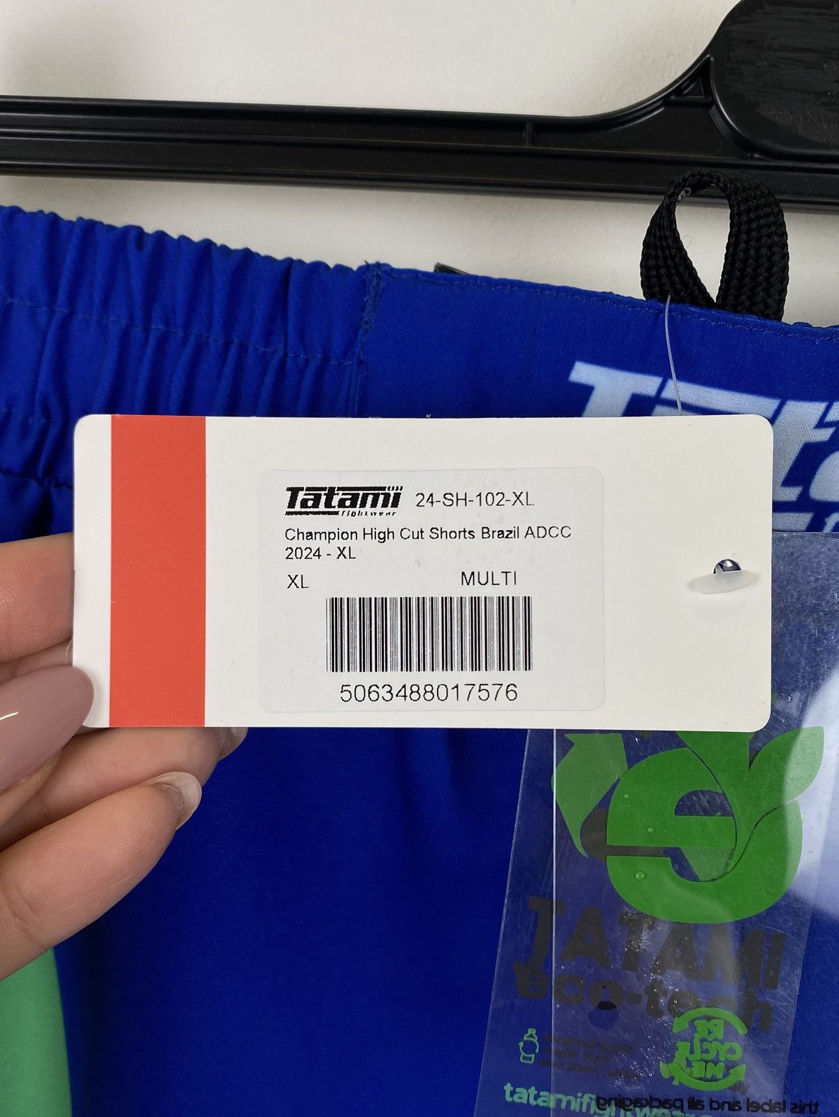 Other Tatami Champion High Cut Shorts Brazil ADCC 2024 Size XL Top Size US 36 / EU 52 - 6 Thumbnail
