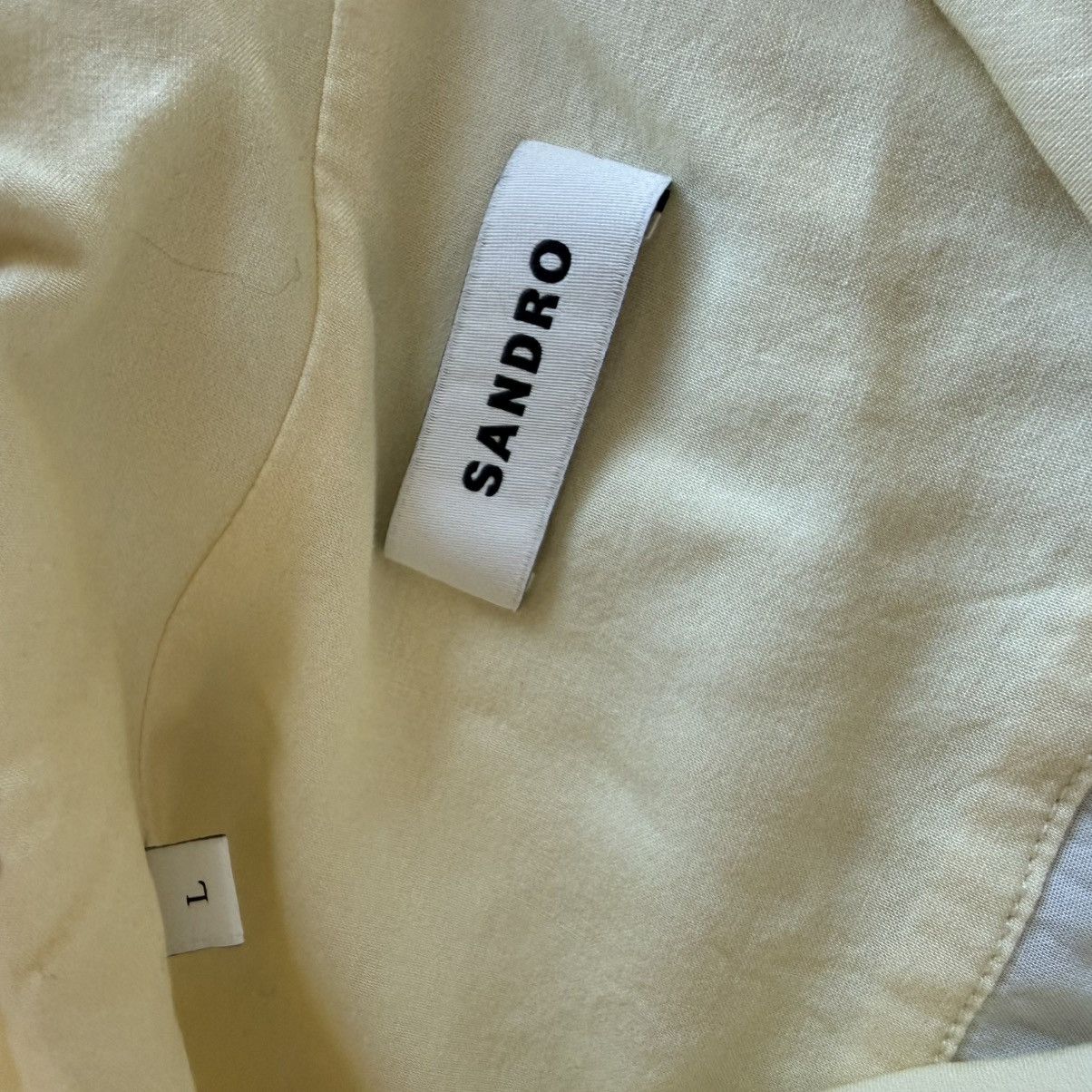 Sandro Sandro Shirt - Large Size US L / EU 52-54 / 3 - 4 Thumbnail