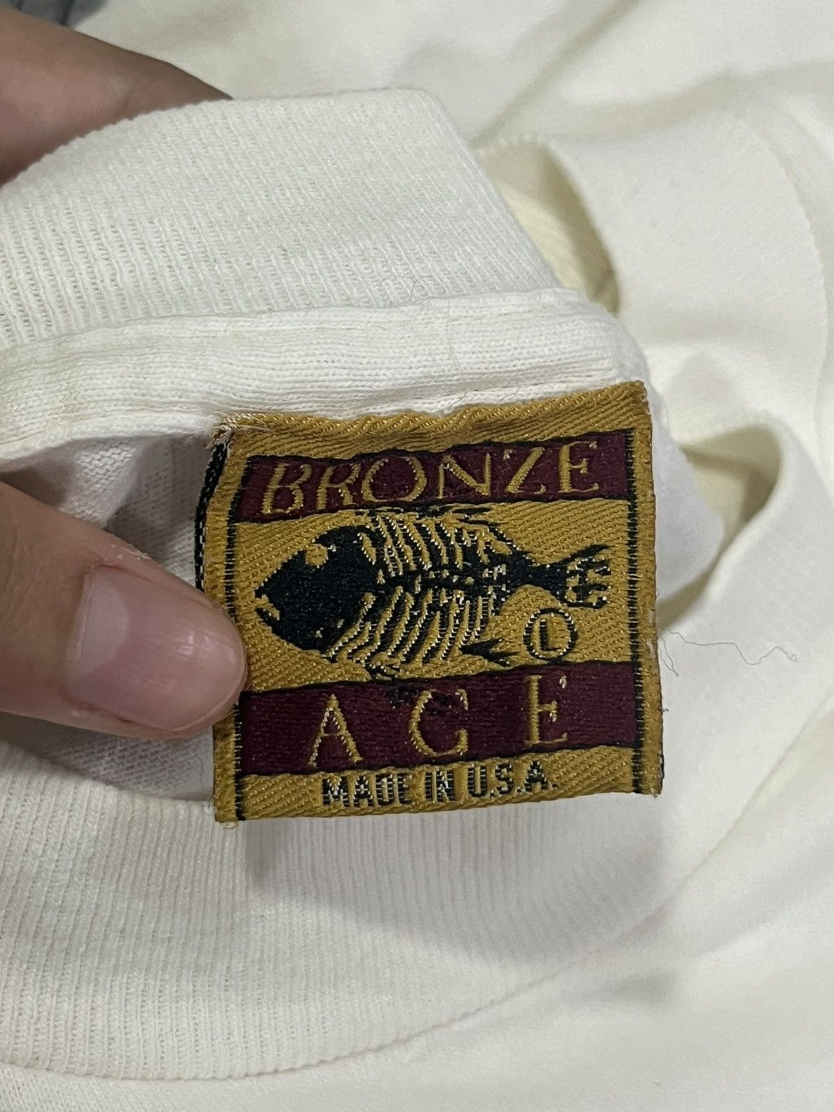 Vintage Bronze Age Fishbone Skate 90s