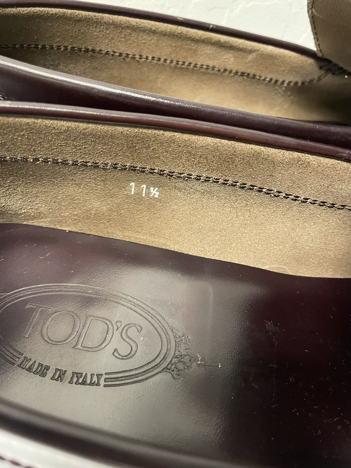 Tod's Plain Loafer Size US 11.5 / EU 44-45 - 4 Thumbnail