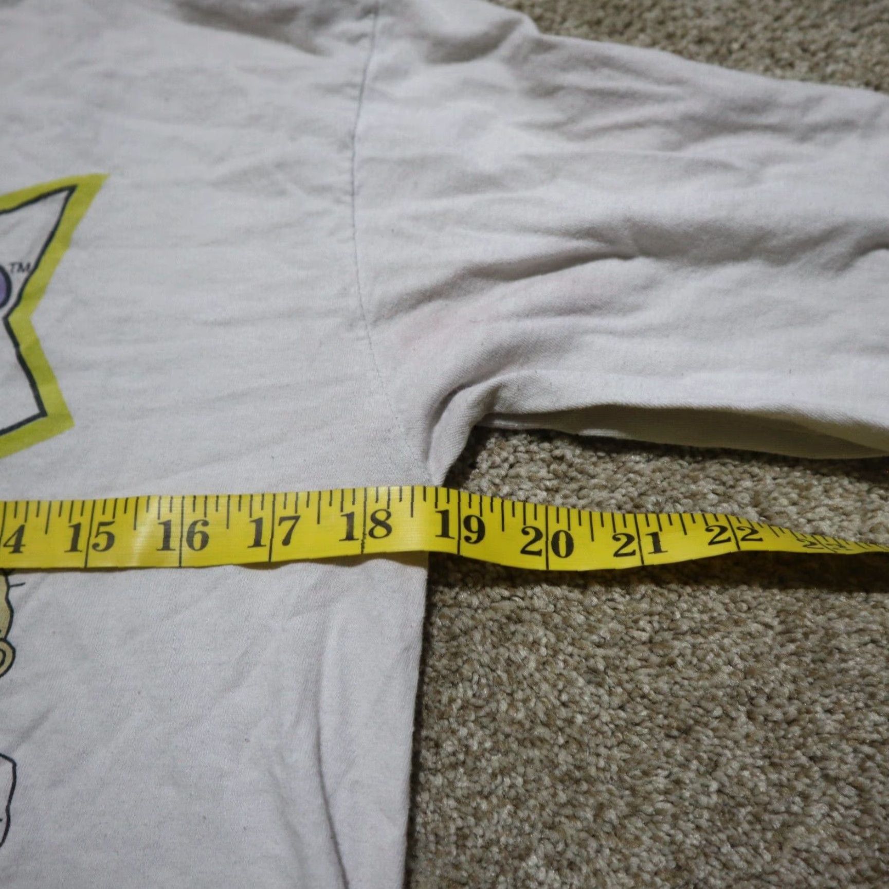 Nickelodeon Nickelodeon Shirt Adult Women's L White Cropped Long Sleeve Rugrats Womens Size L / US 10 / IT 46 - 5 Thumbnail