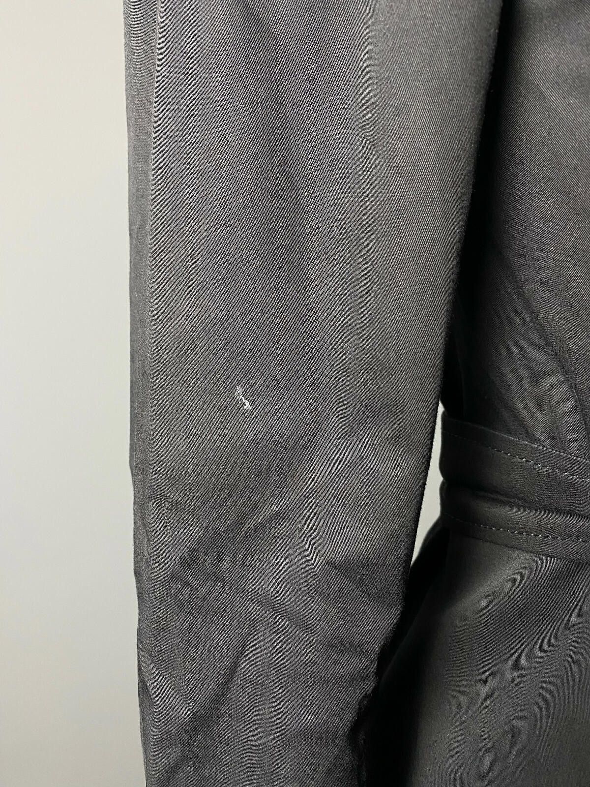 Pink Floyd Pinko Black Cotton Double Breasted Coat Size US 4 GB 8 IT 40 Size S / US 4 / IT 40 - 5 Thumbnail