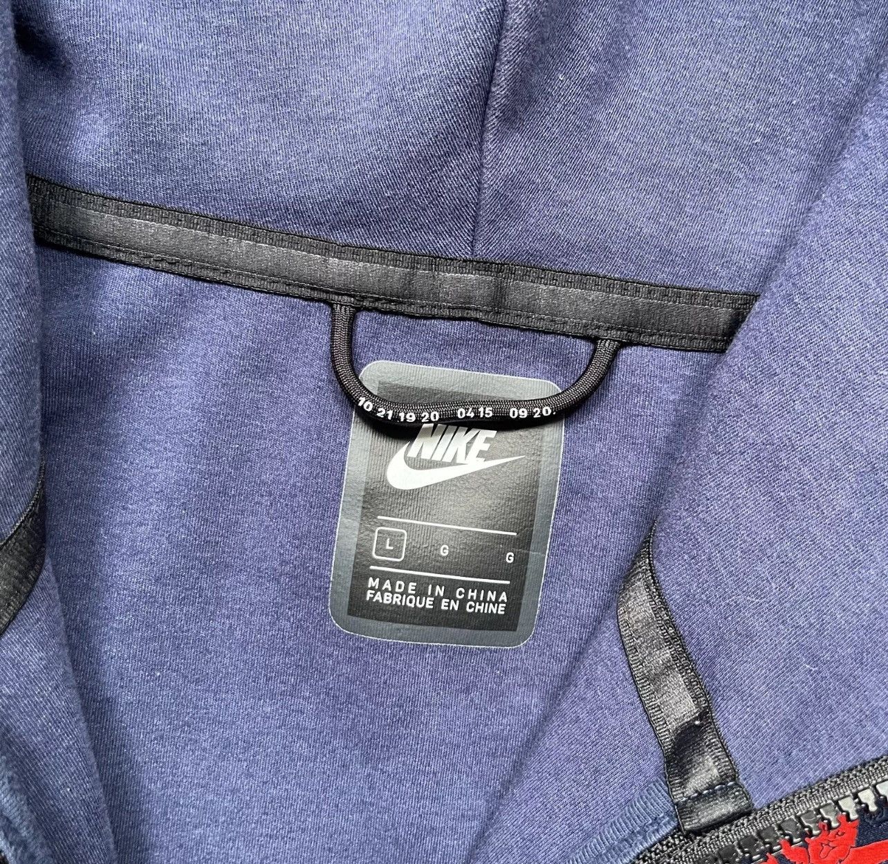 Nike × Vintage ENGLAND NIKE TECH PACK FULL ZIP HOODIE ANTHEM TRACK TOP Size US L / EU 52-54 / 3 - 5 Thumbnail