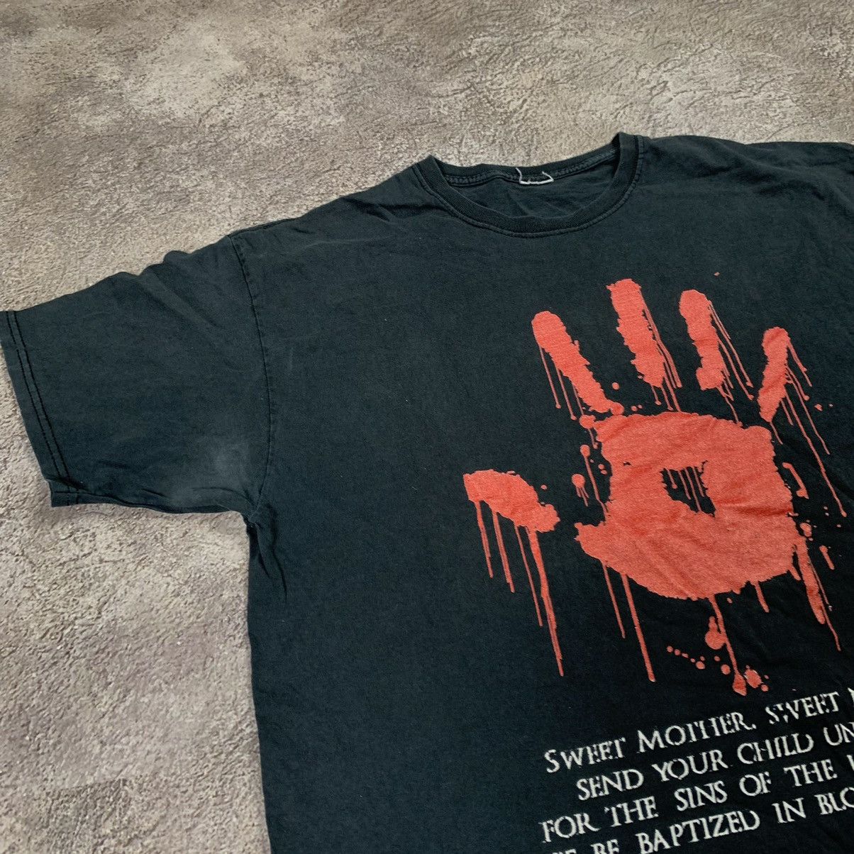 Vintage Vintage Y2K Graphic Tee Horror Punk Grunge Dark Print XL Size US XL / EU 56 / 4 - 4 Thumbnail