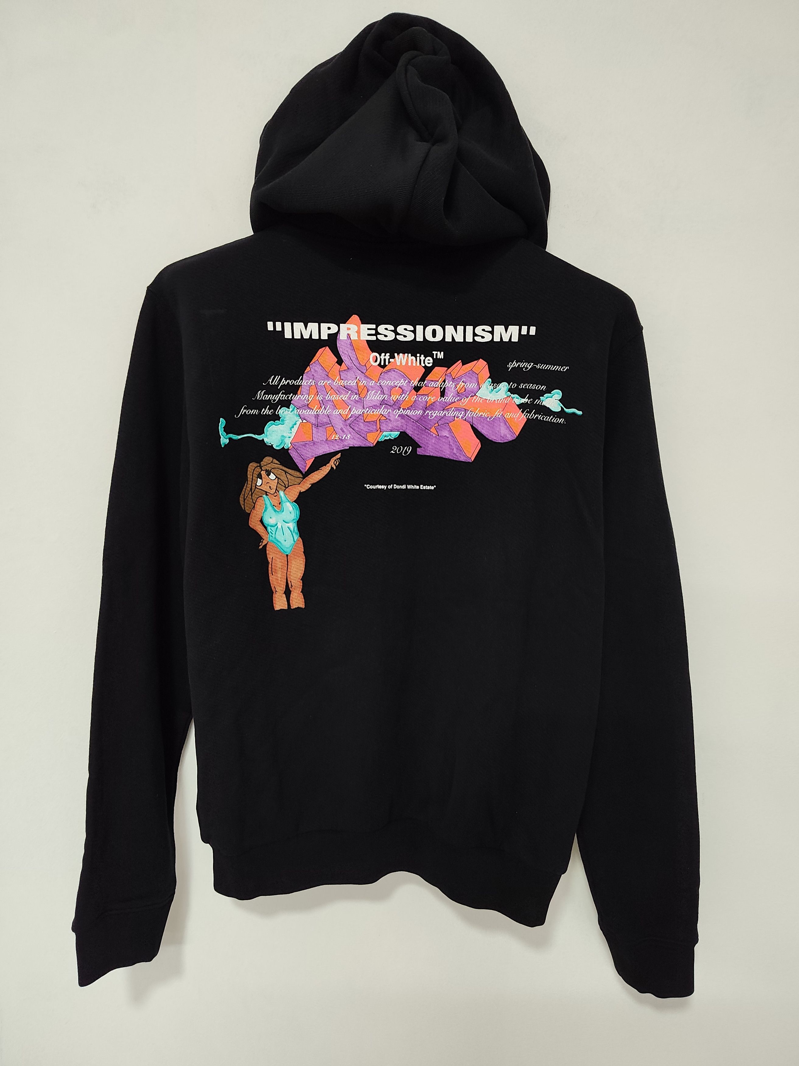 Off-White Off-White "Dondi Graffiti Zip Hoodie" Size US M / EU 48-50 / 2 - 4 Thumbnail