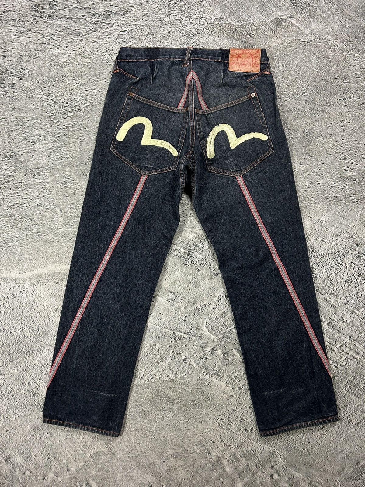 Evisu Evisu jeans vintage handpainted seagull inside out selvedge Size US 32 / EU 48 - 1 Thumbnail