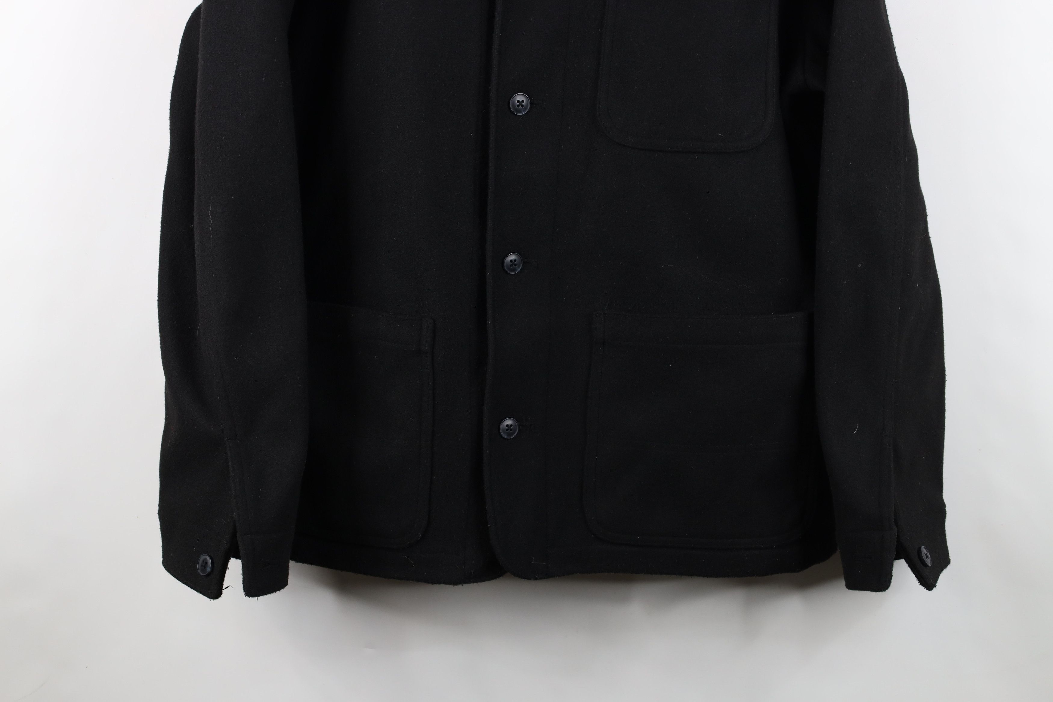Gap Gap Heavyweight Blank Date Night Button Jacket Black Size US XL / EU 56 / 4 - 3 Thumbnail