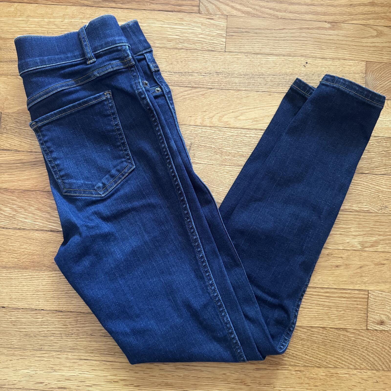 Domenico Spano Spanx Dark Blue Skinny Jeans Size-Small Size 28" / US 6 / IT 42 - 1 Thumbnail