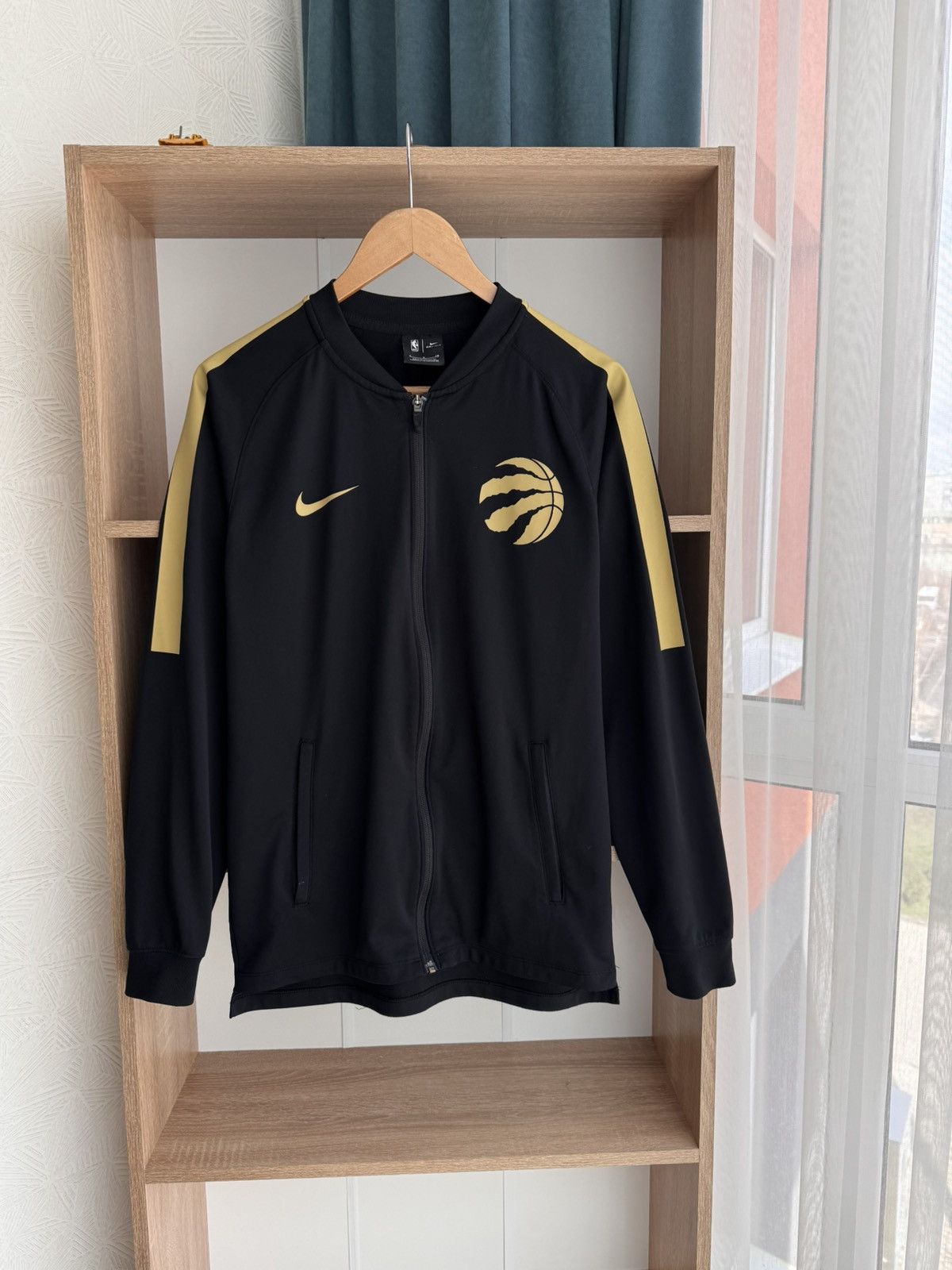 Nike NBA Toronto Raptors City Edition Black Modern Jacket
