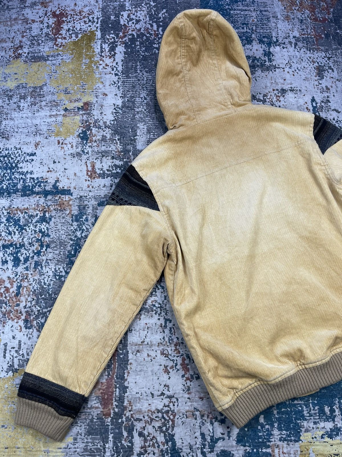 Japanese Brand Monitor GDW Corduroy Navajo Fur Hoodie Jackets Size US S / EU 44-46 / 1 - 7 Thumbnail