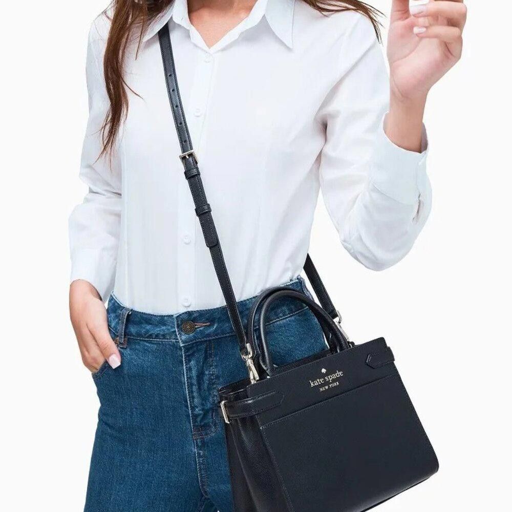 Designer Kate Spade Staci Medium Satchel - NWT (New) Size ONE SIZE - 6 Thumbnail