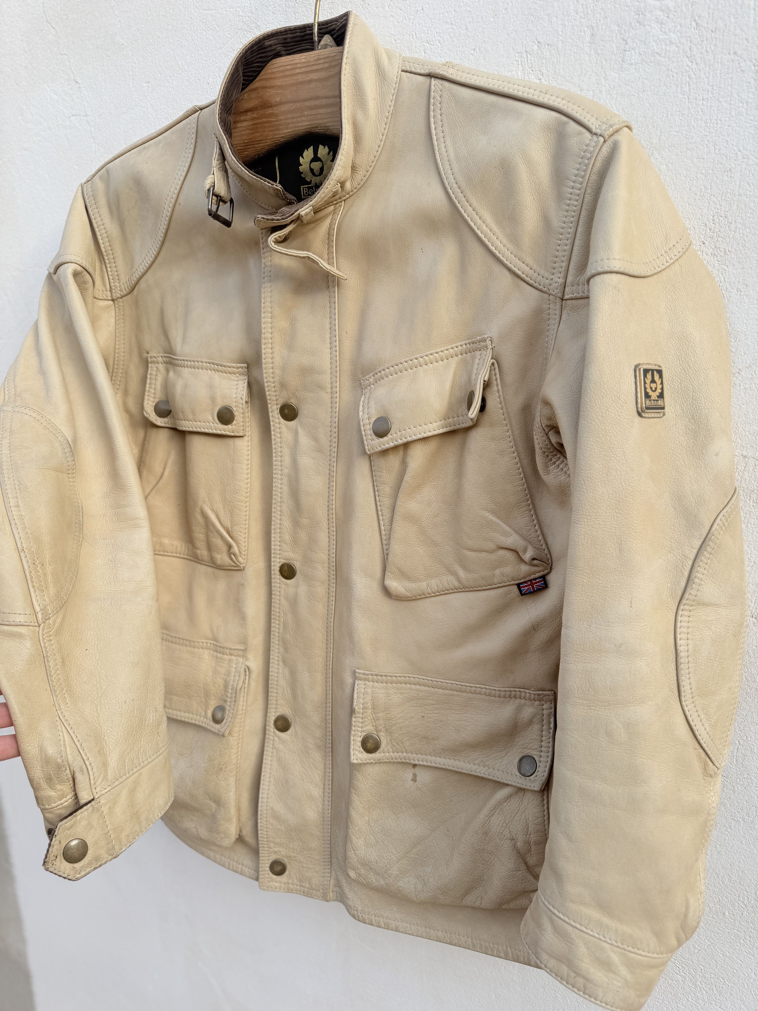 Belstaff 🚦Belstaff panther leather biker jacket size L 52it Size US L / EU 52-54 / 3 - 2 Thumbnail