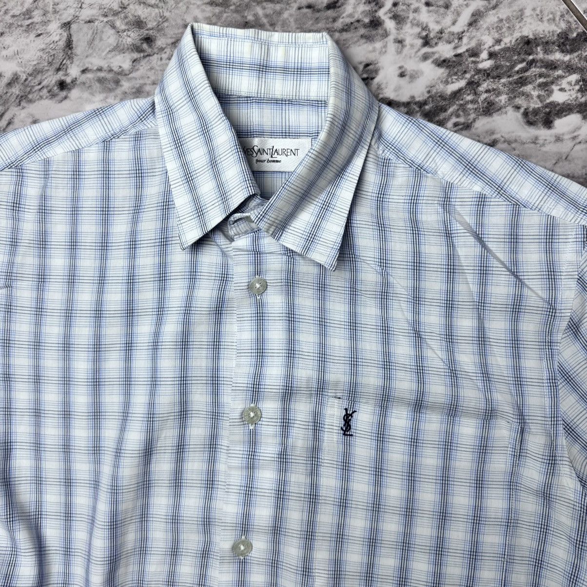 Vintage × Yves Saint Laurent Yves Saint Laurent Shirt Vintage Size US S / EU 44-46 / 1 - 3 Thumbnail