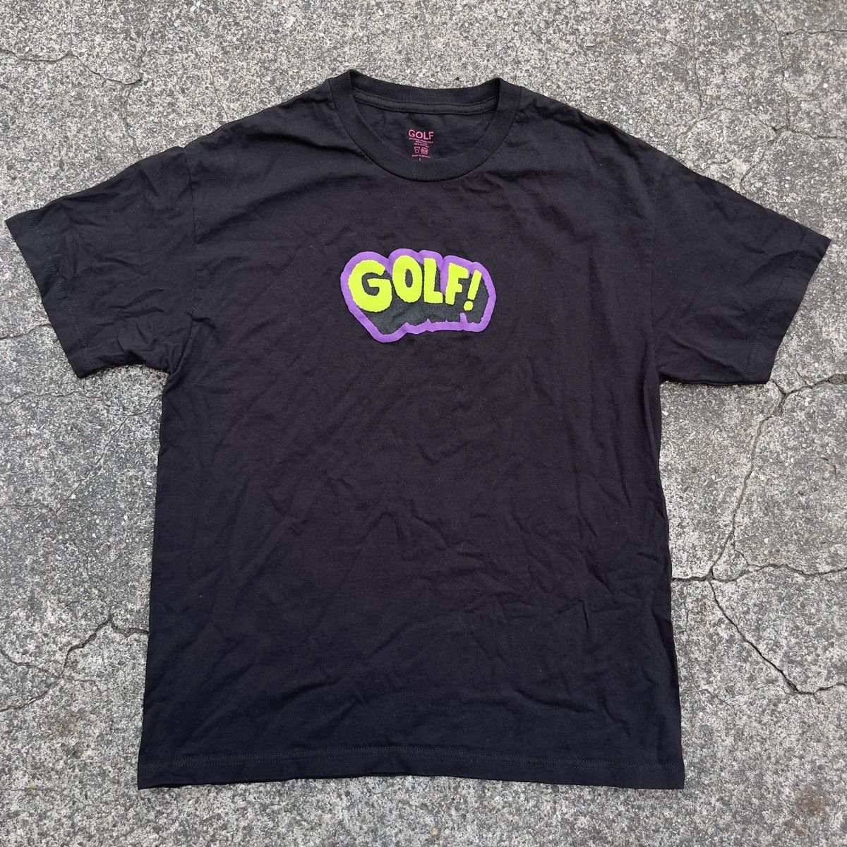Golf Wang × Odd Future × Tyler The Creator Retro GOLF WANG Puff Print Logo Shirt Size US L / EU 52-54 / 3 - 1 Thumbnail