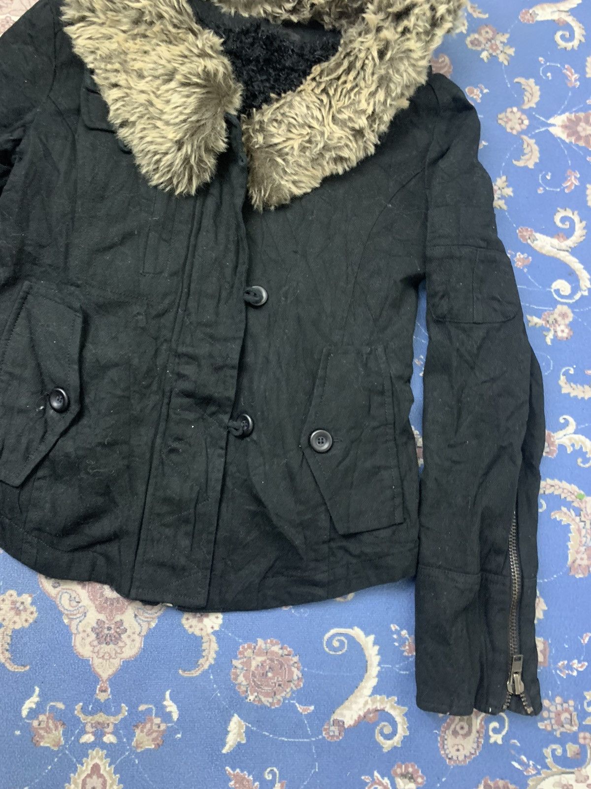 Hysteric Glamour Japanese Brand SLY Bono Cropped Black Share Spirit GOA LGB Size US S / EU 44-46 / 1 - 4 Thumbnail