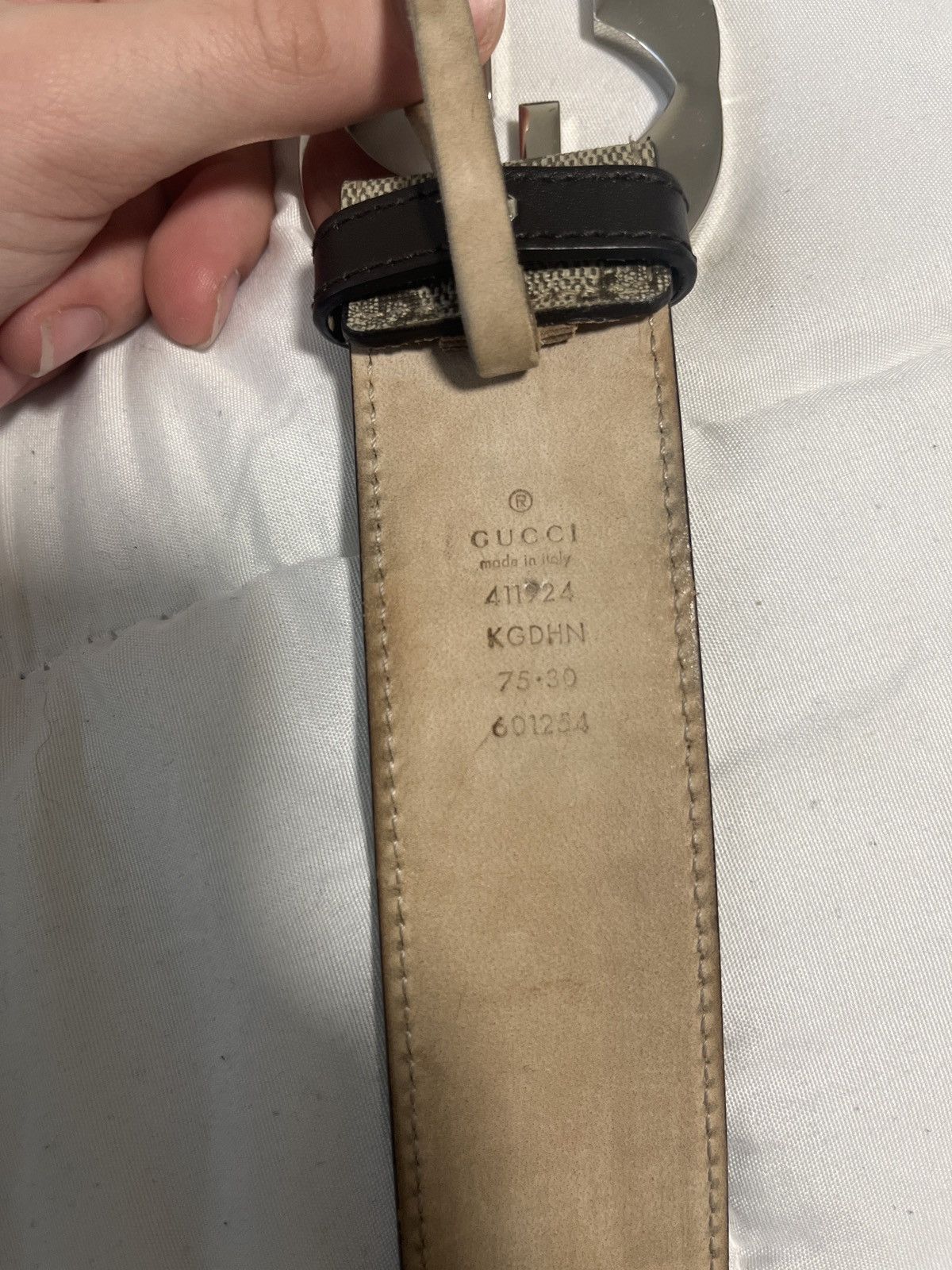 Gucci GG Supreme belt Size 30 - 4 Thumbnail