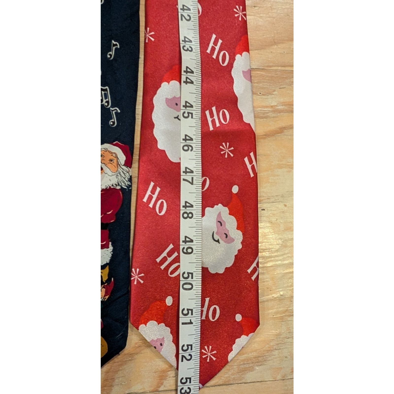 The Unbranded Brand Santa Claus Christmas Neckties Ho Ho Ho Piano Player Santa 2 Size ONE SIZE - 4 Thumbnail