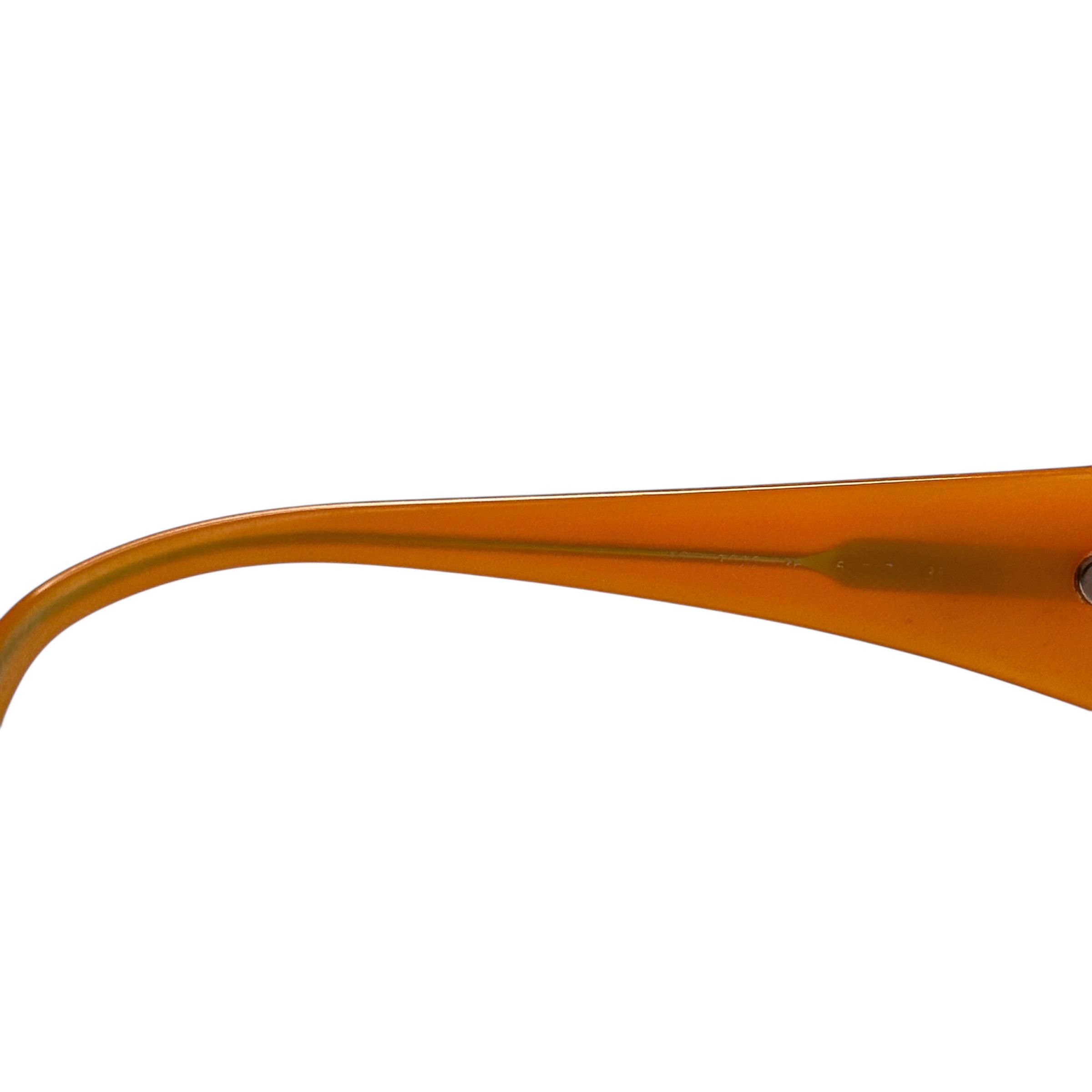 Versus Versace Versus Orange Slim Club Glasses Size ONE SIZE - 3 Thumbnail