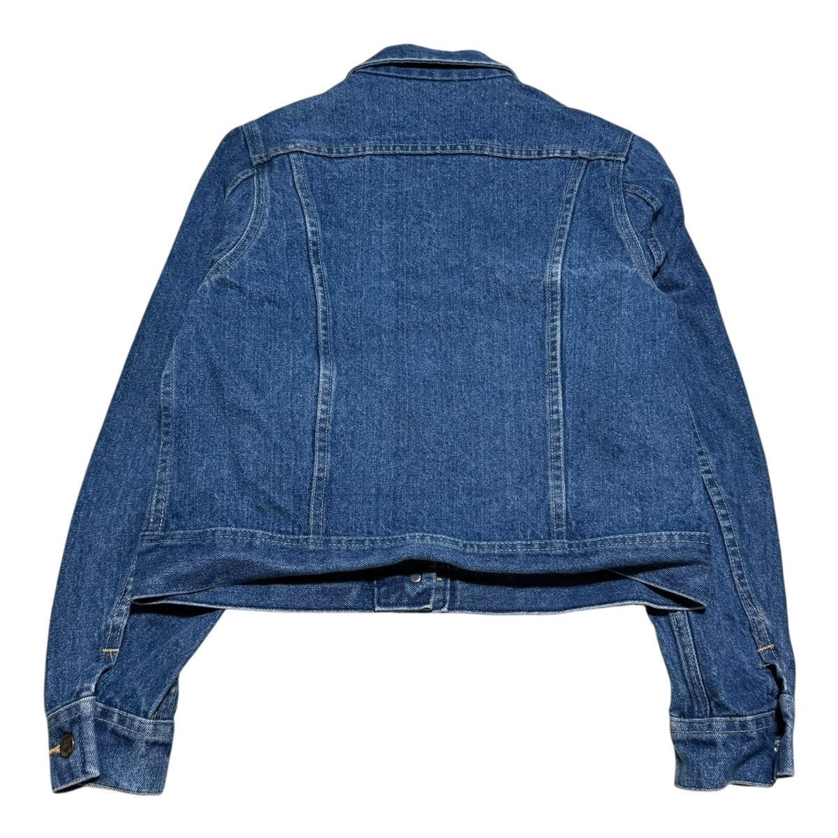Lee 80s Ms. Lee Union Made Denim Jean Jacket Women's 11/12 Size S / US 4 / IT 40 - 4 Thumbnail