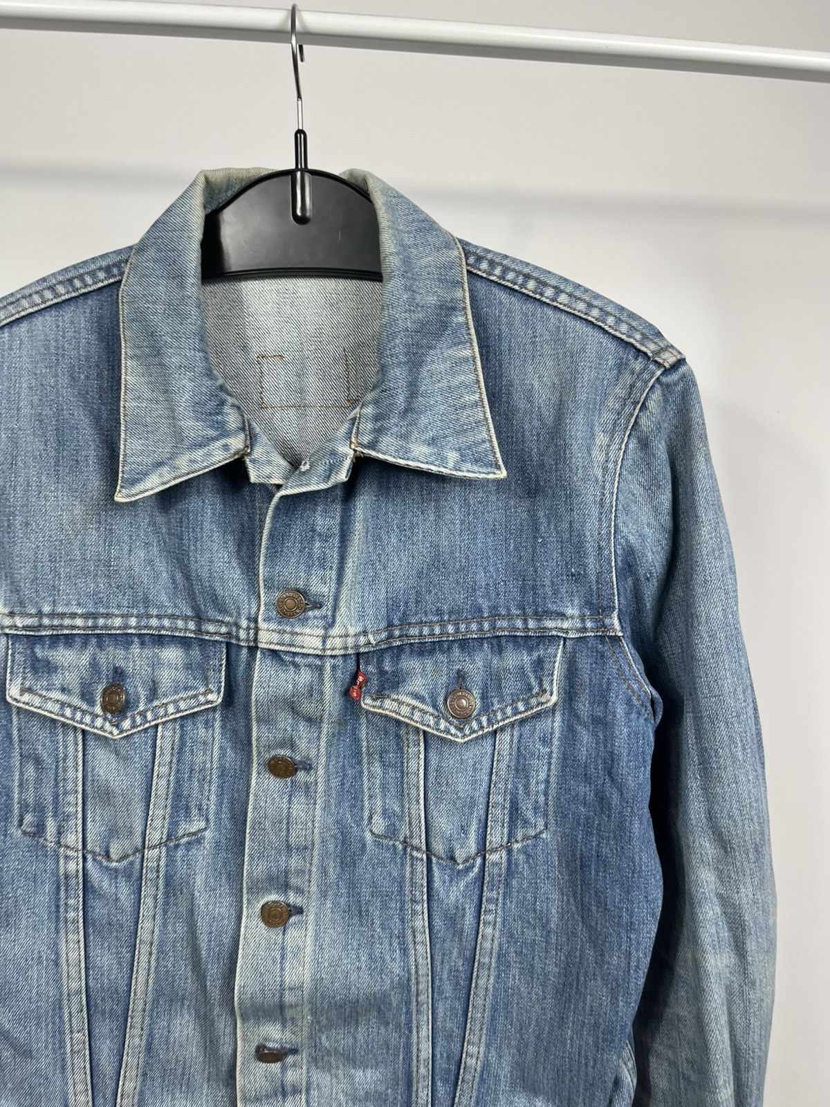 Levi's Vintage Levi’s Denim Jacket 1978 Made in France Faded Blue Size M / US 6-8 / IT 42-44 - 3 Thumbnail