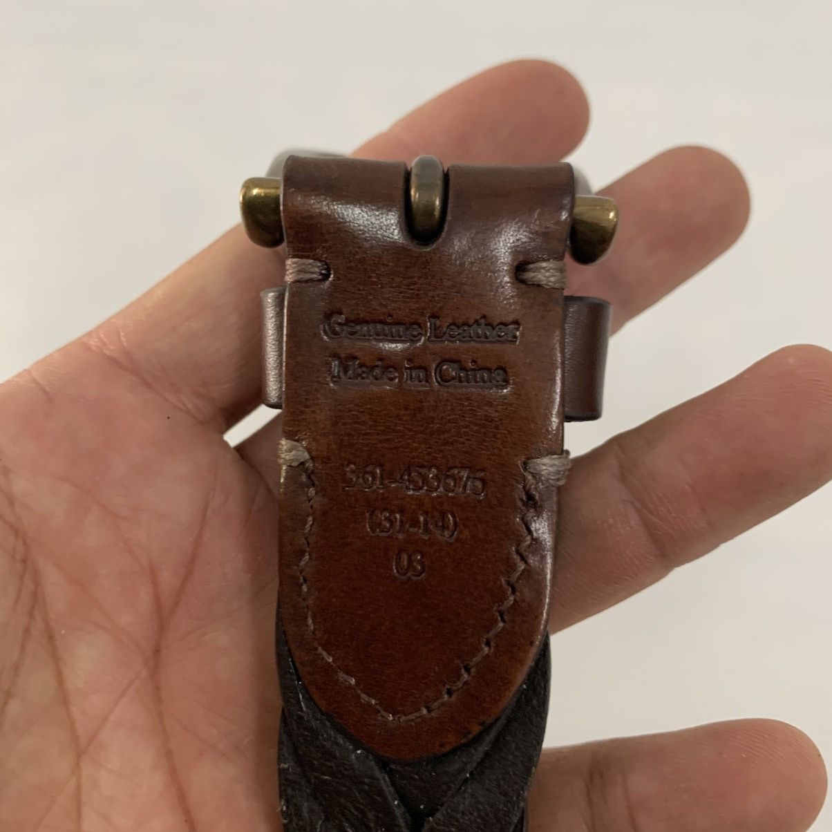 Uniqlo Uniqlo Leather Belts Size 38 - 6 Thumbnail