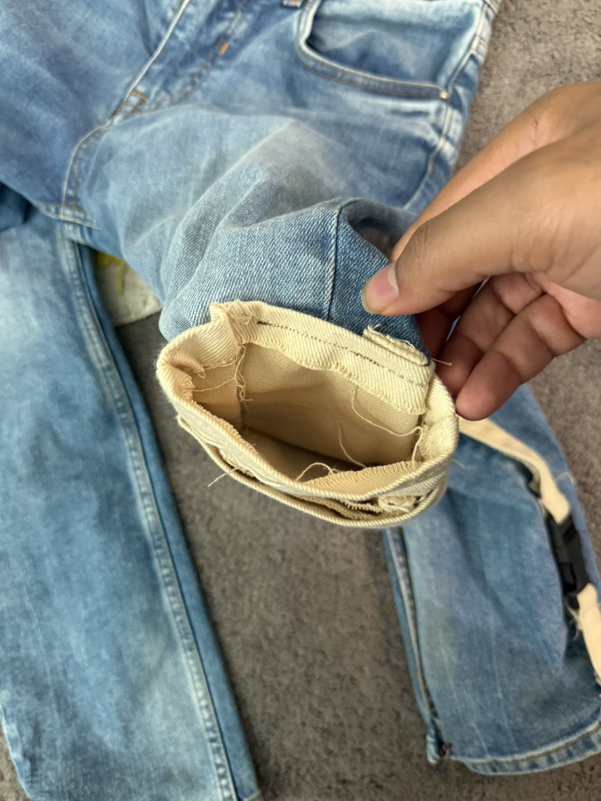 Zara Zara custom jeans Size US 32 / EU 48 - 3 Thumbnail