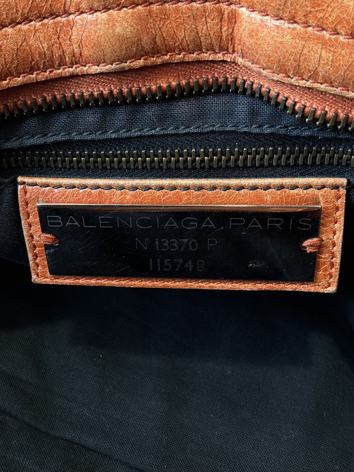 Balenciaga Balenciaga - Classic City - Orange Lambskin Bag Size ONE SIZE - 18 Thumbnail
