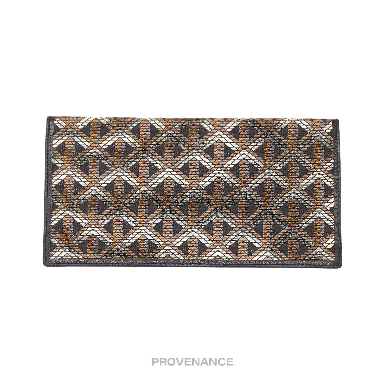 Goyard 🔴 Goyard Long Wallet - Black Jacquard Goyardine Size ONE SIZE - 2 Thumbnail