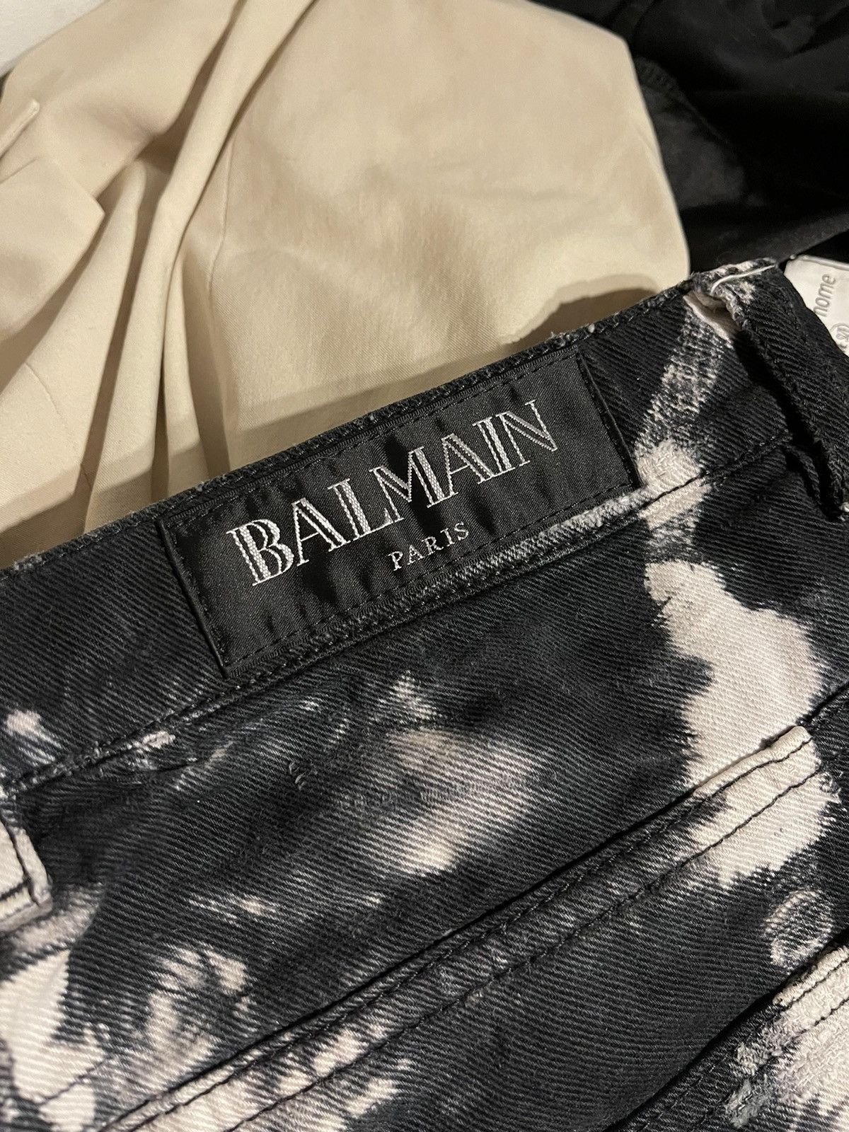 Balmain Balmain Paris tie dye biker shorts Size US 31 - 20 Thumbnail