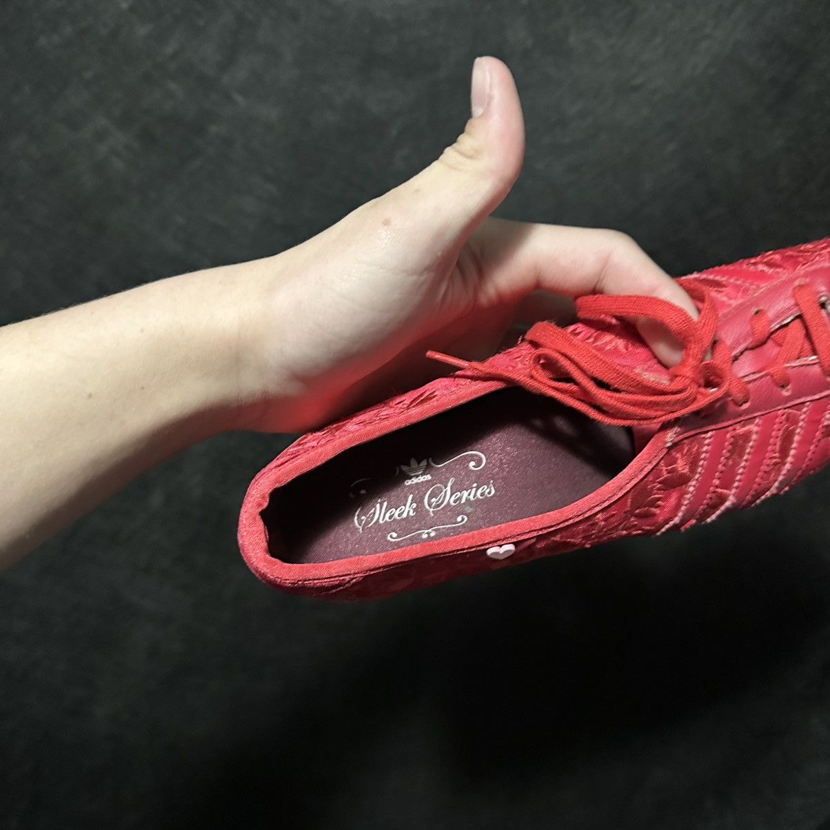 Adidas Very rare! Adidas Sleek Series Love Size US 10 / IT 40 - 5 Thumbnail