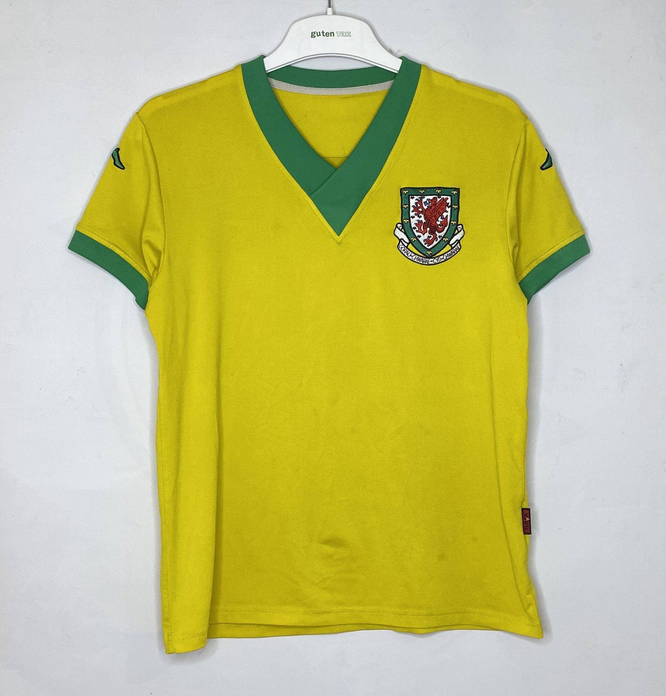 Kappa WALES TEAM 2006 2007 AWAY FOOTBALL SHIRT SOCCER JERSEY Size US S / EU 44-46 / 1 - 1 Thumbnail