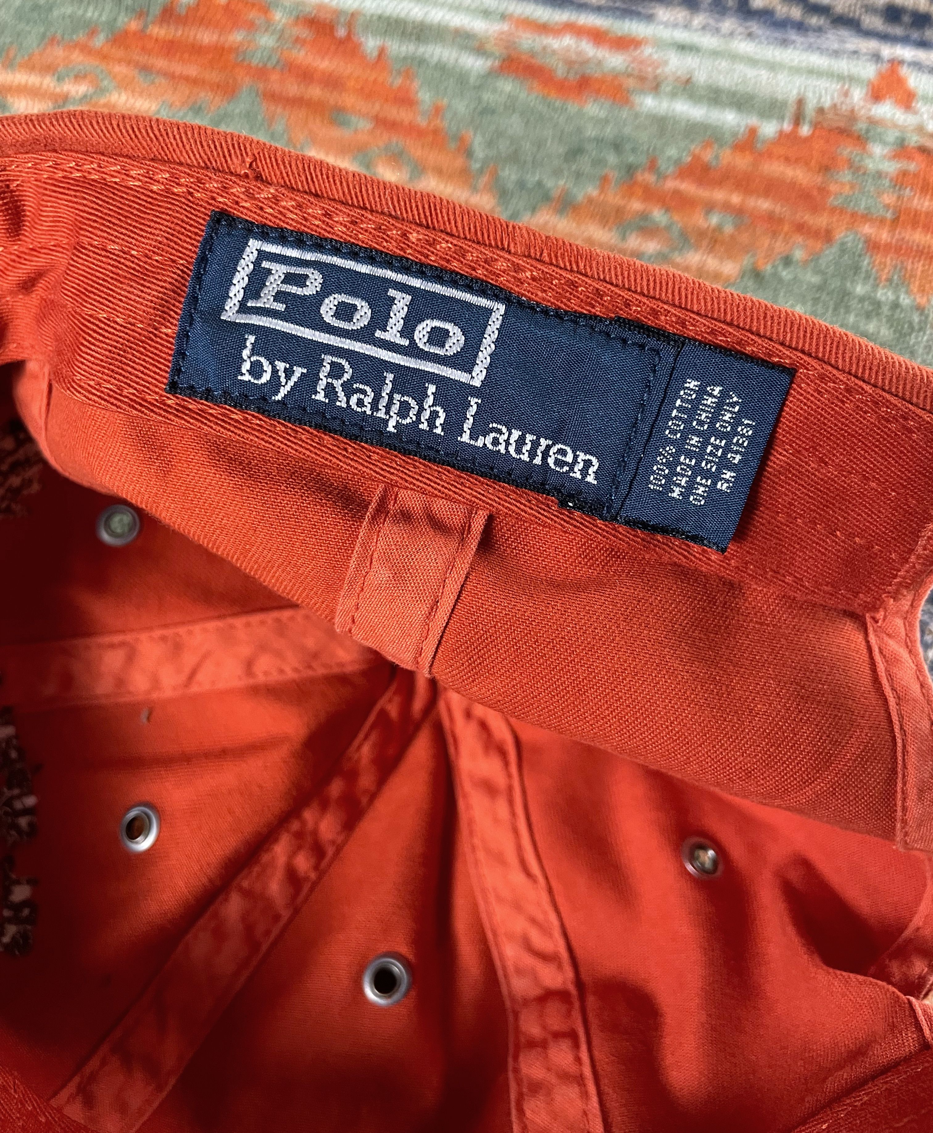 Polo Ralph Lauren Polo Ralph Lauren Rare Outdoor Leather Baseball Hat Cap Size ONE SIZE - 8 Thumbnail